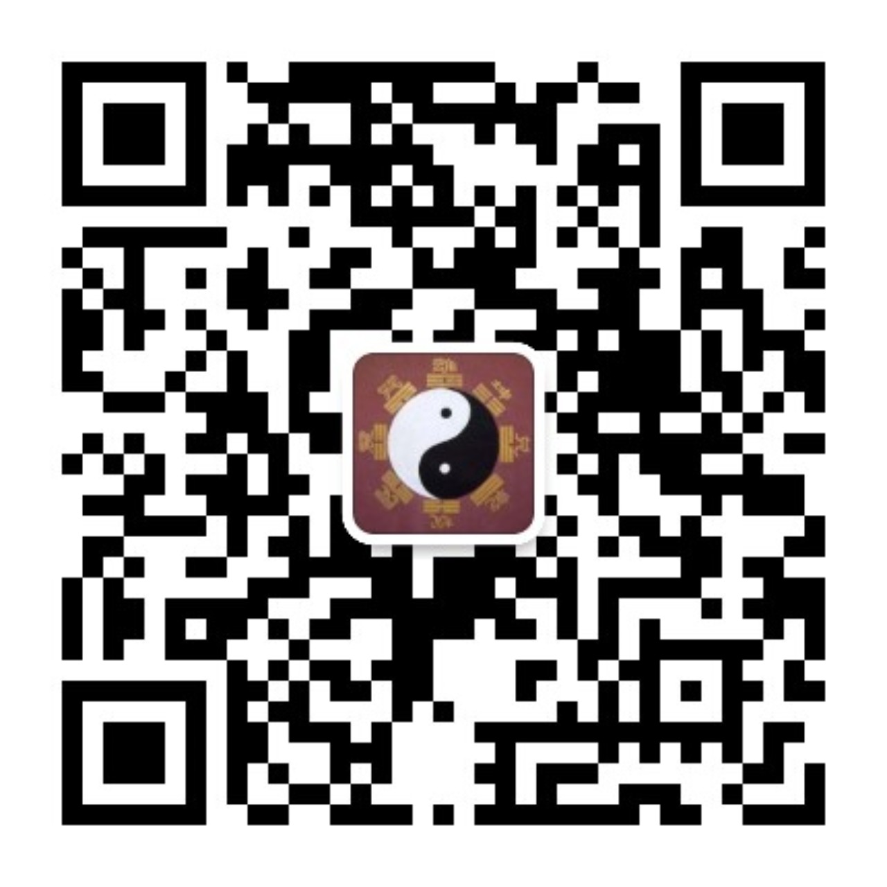 易盘六爻系统学堂 服务号二维码